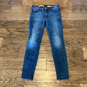 Pilcro and the Letterpress Anthropologie High Rise Skinny Size 27